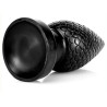 DarkSil Plug PineCock M 10 x 4.5cm Noir